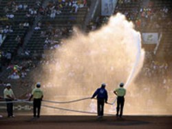 均一な水撒きも技術の賜物