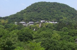 甲山のある風景