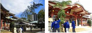 西宮神社三田分社さんからの奉納で作業中