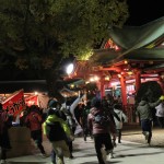 開門神事　福男選び