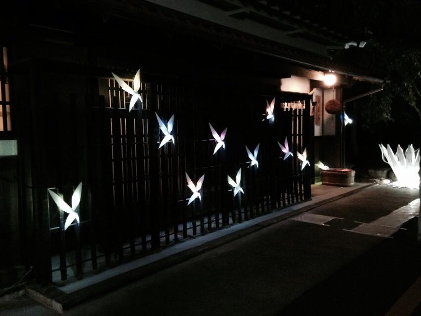 辰馬本家酒造本社“宜春苑”で『光の宴』開催中！！