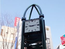 涼宮ハルヒの憂鬱　聖地巡礼　ハルヒ時計