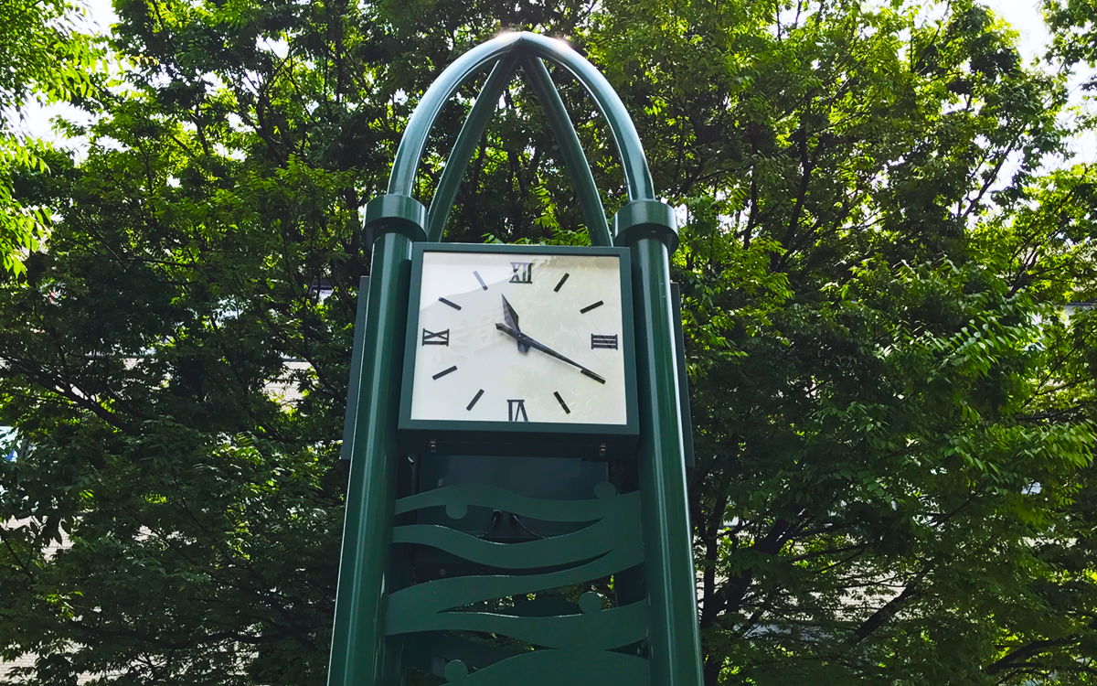 ハルヒ時計　涼宮ハルヒの憂鬱　エンドレスエイト　北口公園の時計