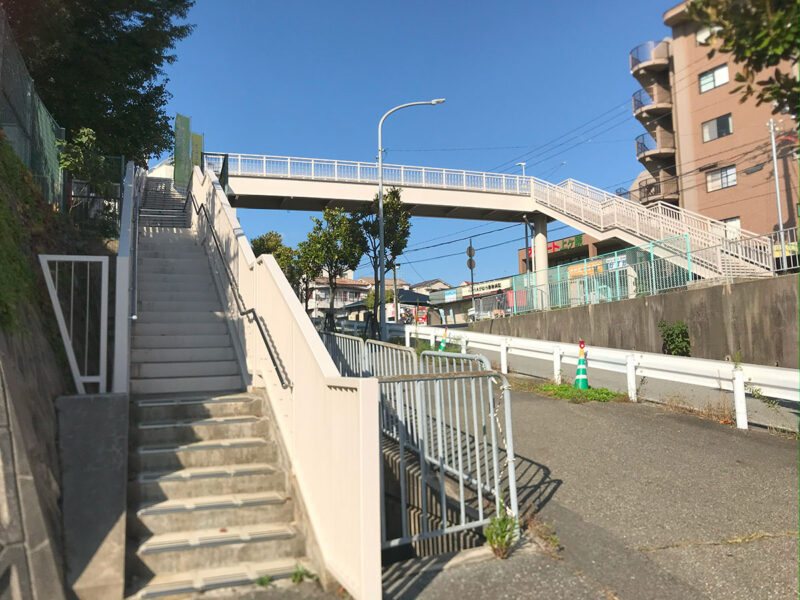 涼宮ハルヒの憂鬱　聖地　歩道橋