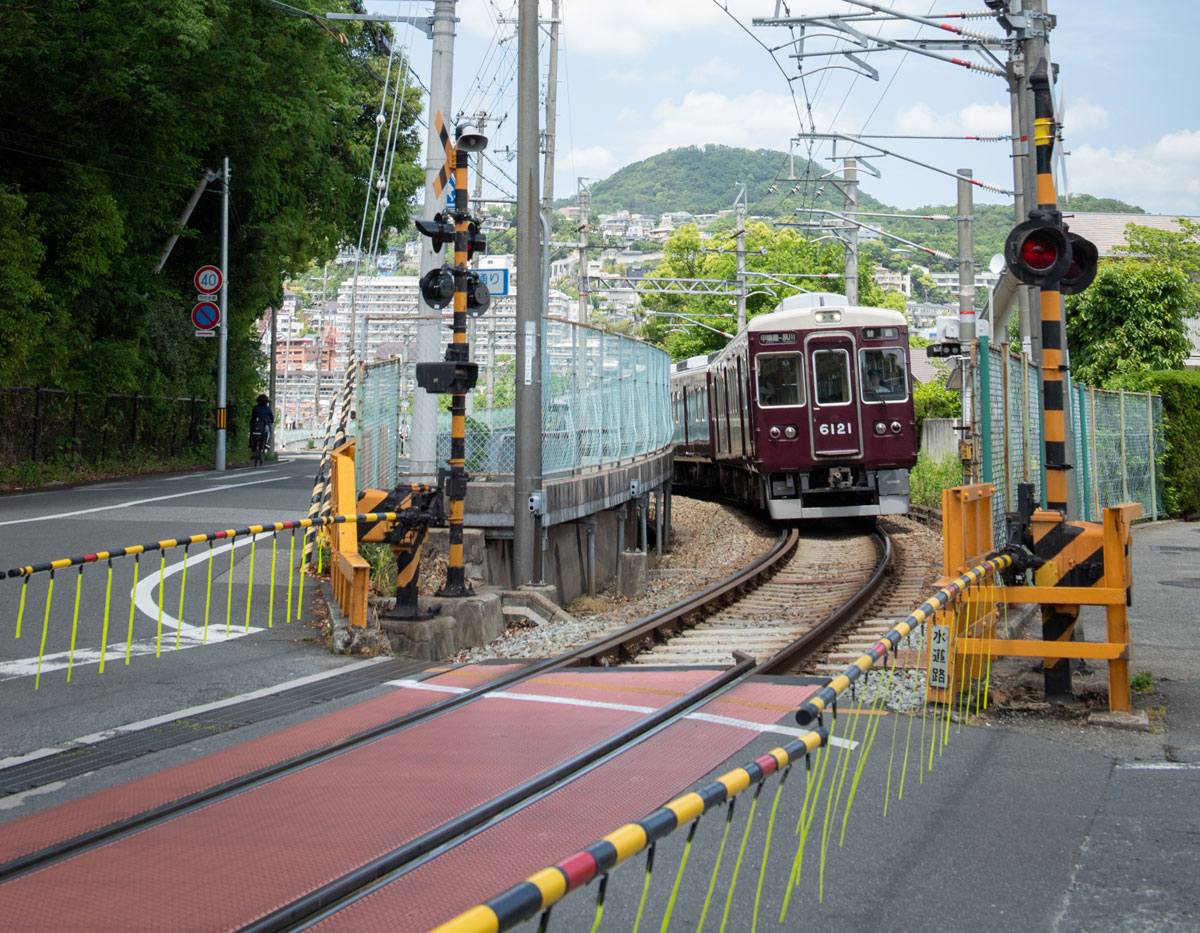 涼宮ハルヒの憂鬱　水道路踏切