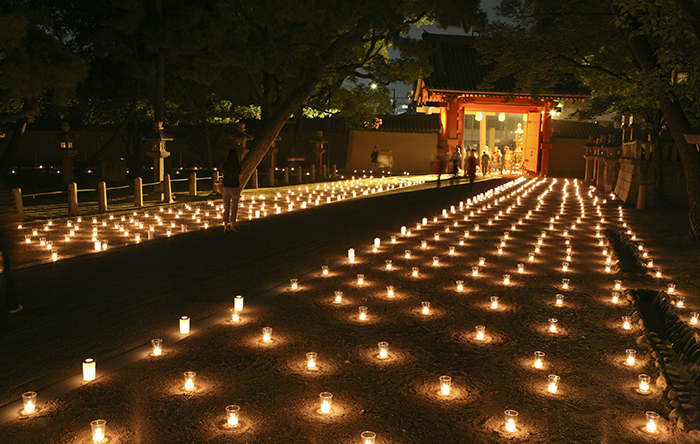 西宮神社　夏えびす　萬燈籠