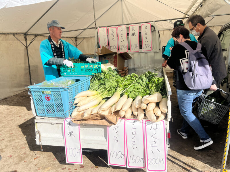 西宮市農業祭2023年の様子