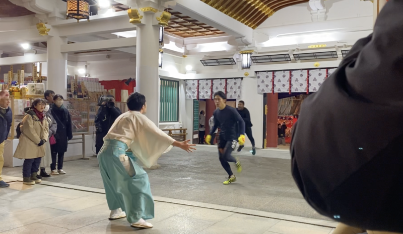 2025年西宮神社の開門神事・福男選び