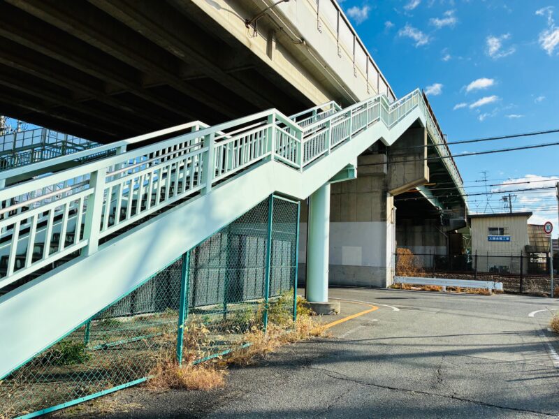 中津浜線　跨線橋