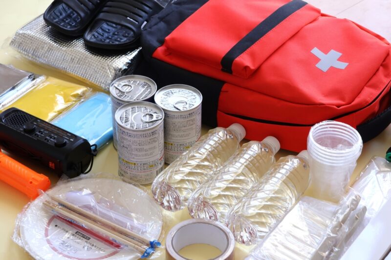 防災グッズ　イメージ写真