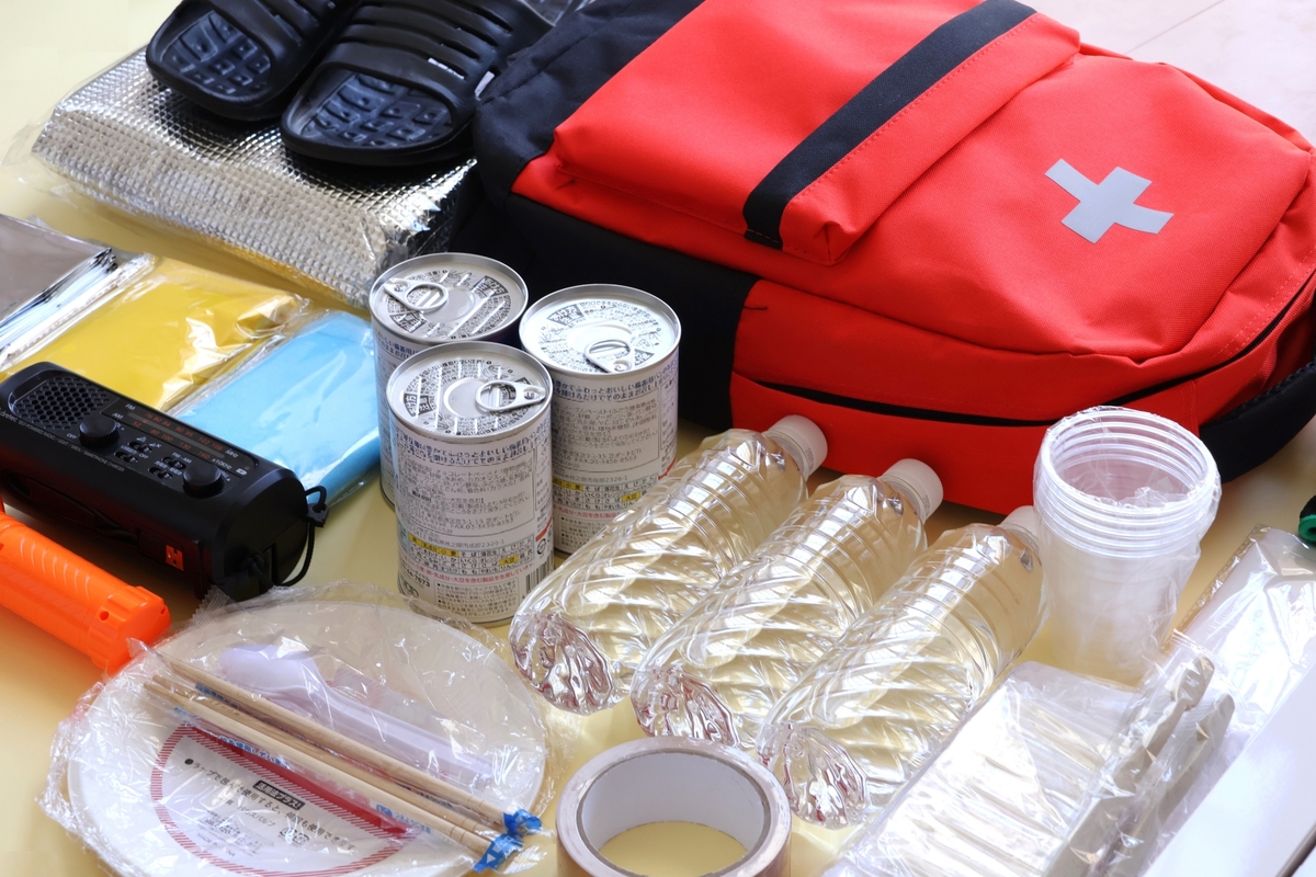防災グッズ　イメージ写真