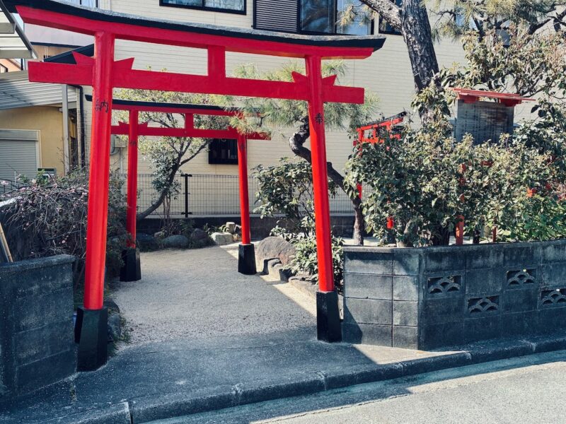 中津公園 白髭稲荷