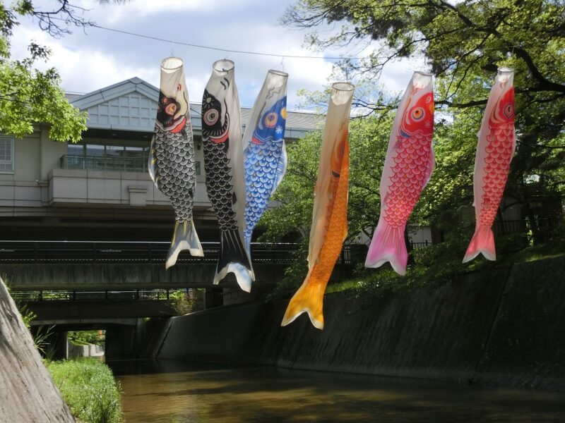 阪神電車　香櫨園駅　こうろえん　香枦園　こいのぼり