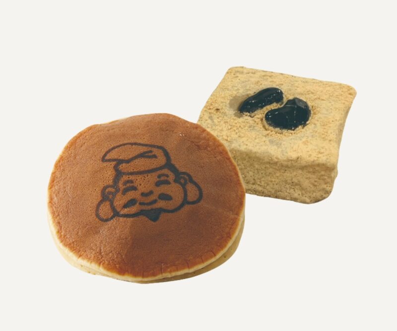 京寿庵ともえのとおかし「えびすどら焼き・福丹もち」